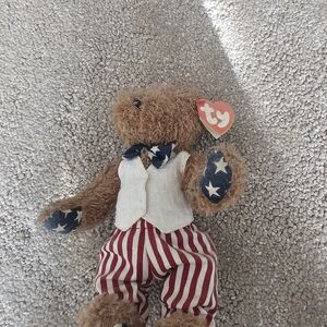 Ty Beanie Baby Patriotic Bear